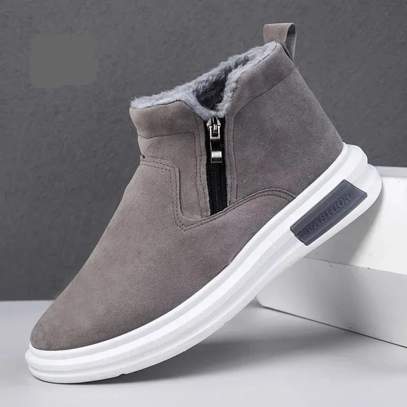 High Top Lined Casual Winter Footwear