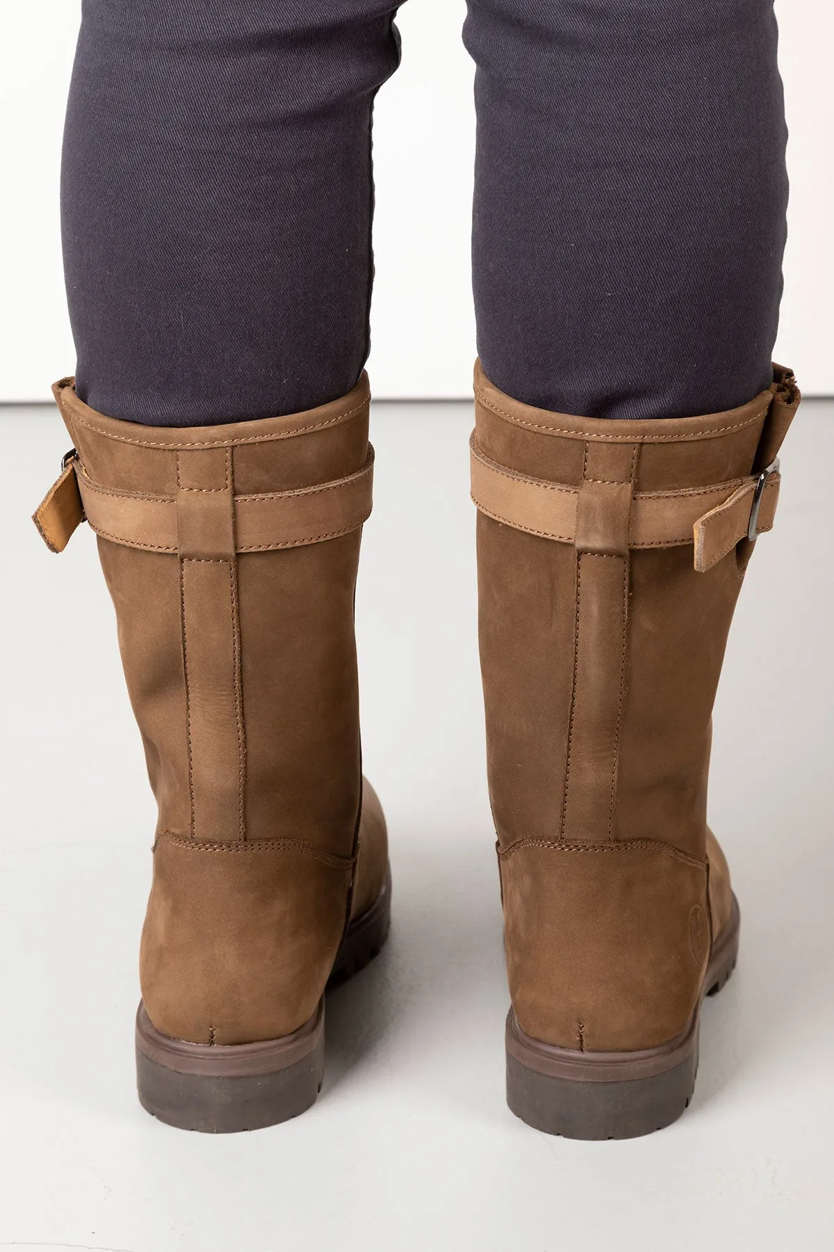 Ladies Short Leather Boots - Whenby