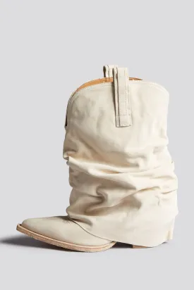 LOW RIDER COWBOY BOOT - IVORY