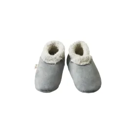 NATURE BABY - LAMBSKIN BOOTIES: GREY