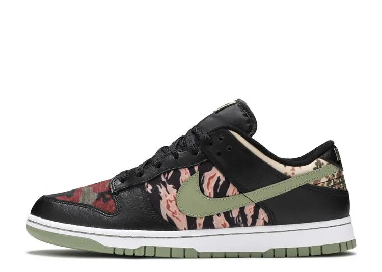 Nike Dunk Low SE "Crazy Multi-Camo Black" DH0957 001