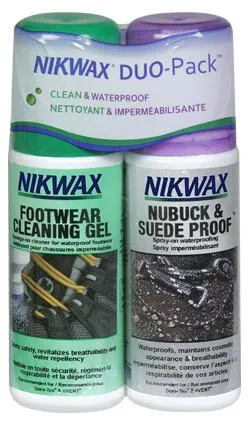 NikWax 127 CLEAN & PROT NUBUCK/SUEDE SPONGE DUO