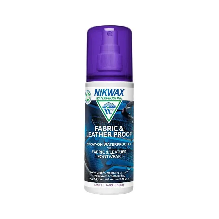 Nikwax Fabric & Leather Proof Spray 125ml