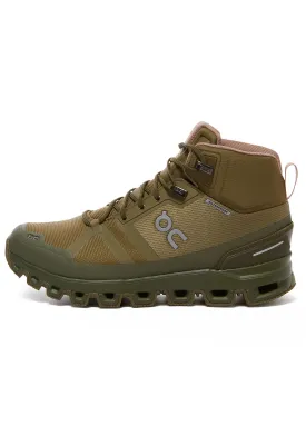 On Cloudrock Women's Waterproof Boots - Olive/Reed