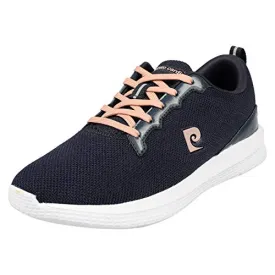 Pierre Cardin Women's Elle Un Navy-Peach Running Shoes-7 UK (40 EU) (Energia PC0300)