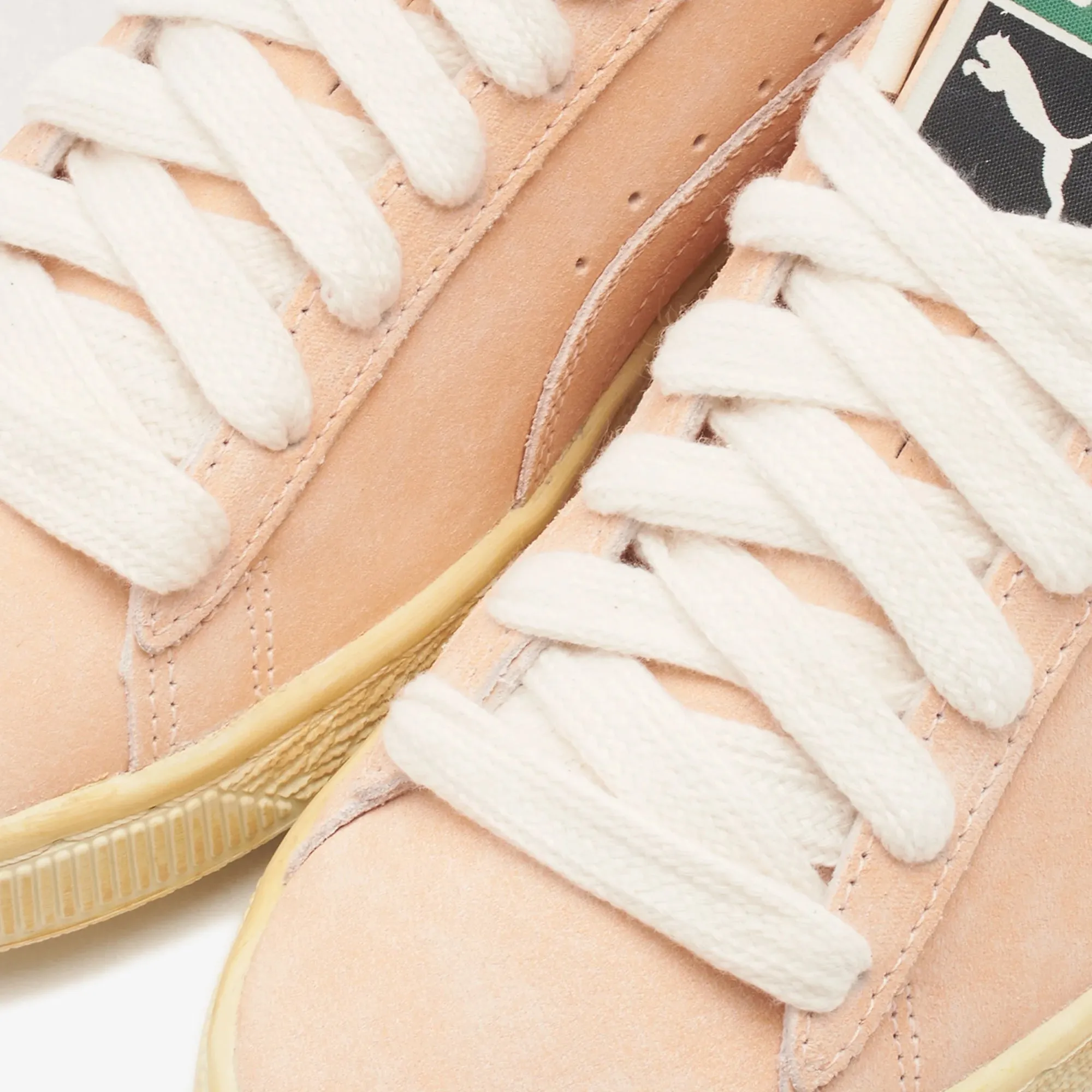 PUMA | SUEDE FADED { BRIGHT MELON-FROSTED IVORY