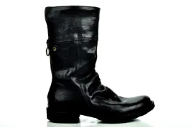 Rain Leather Boots