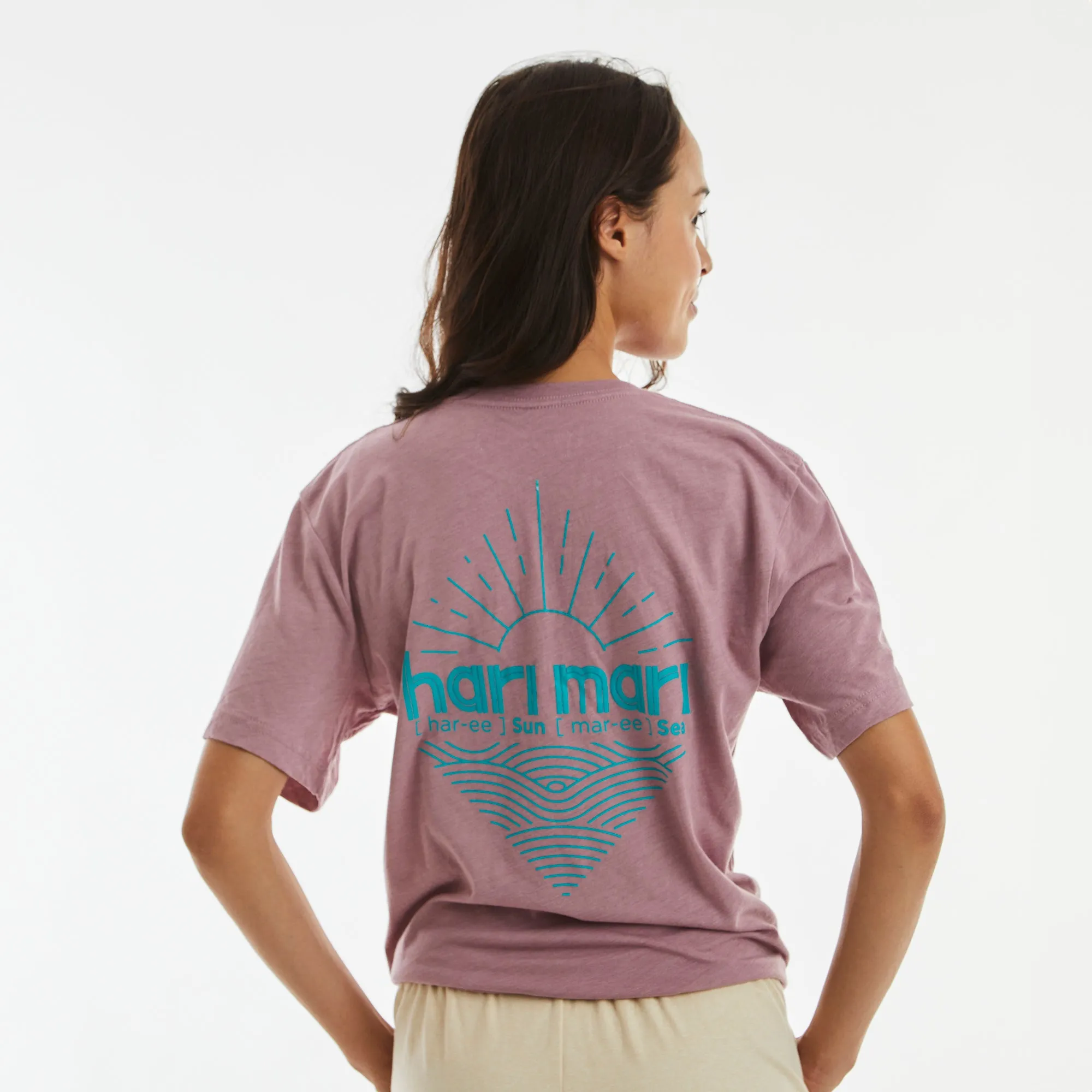 Rise Wave Tee | Orchid