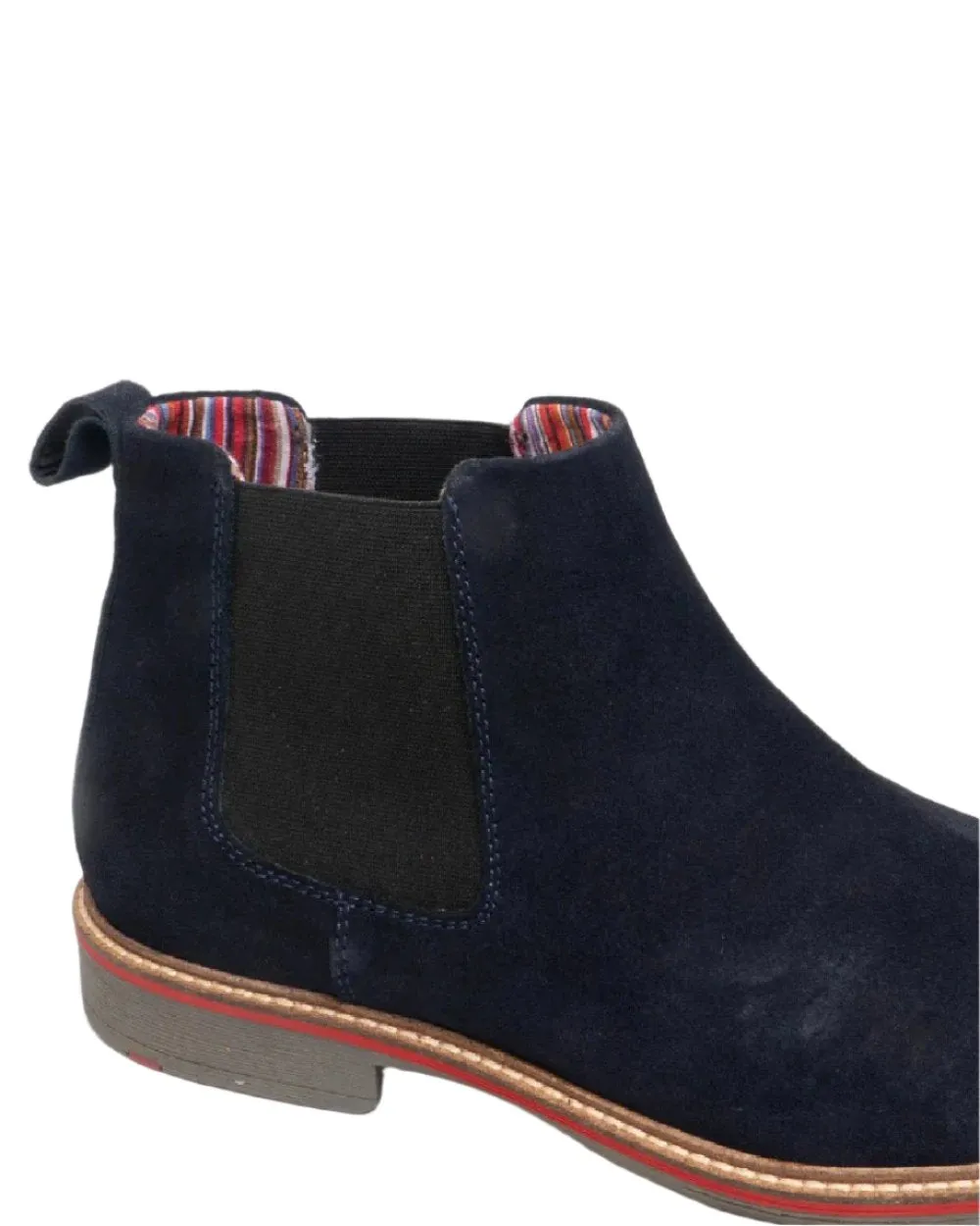 Roamers Mens Suede Gusset Boots