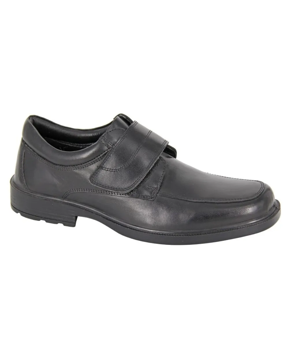 Roamers Mens Touch Fastening Comfort Casual Shoes