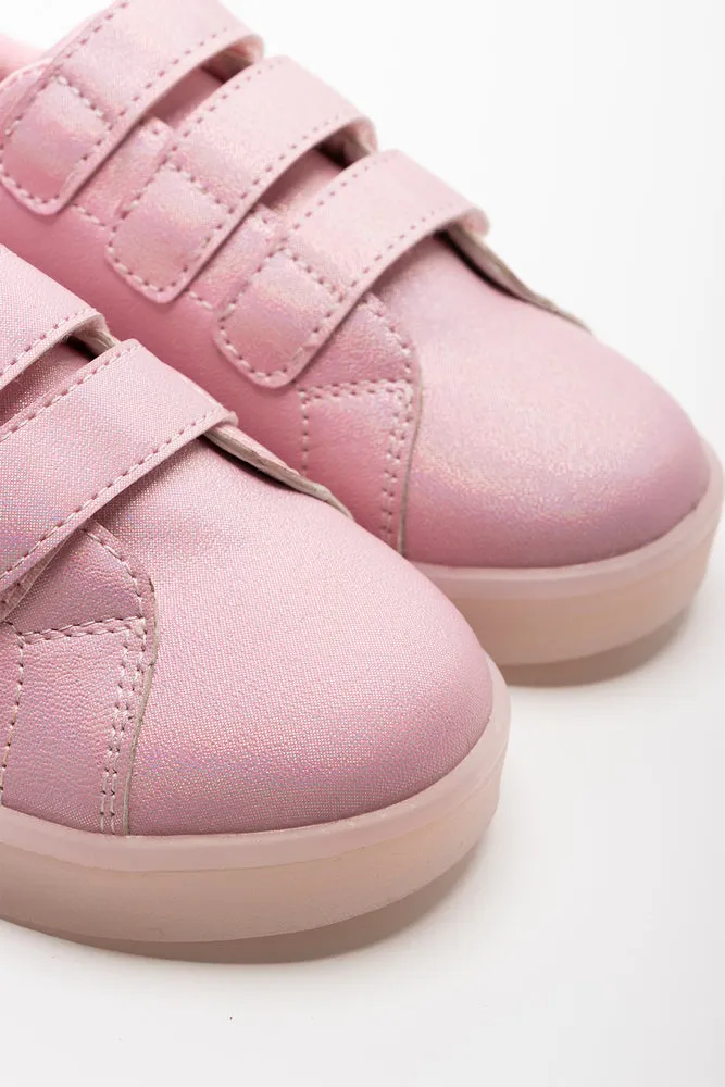 Shimmer Light Up Sneaker Pink