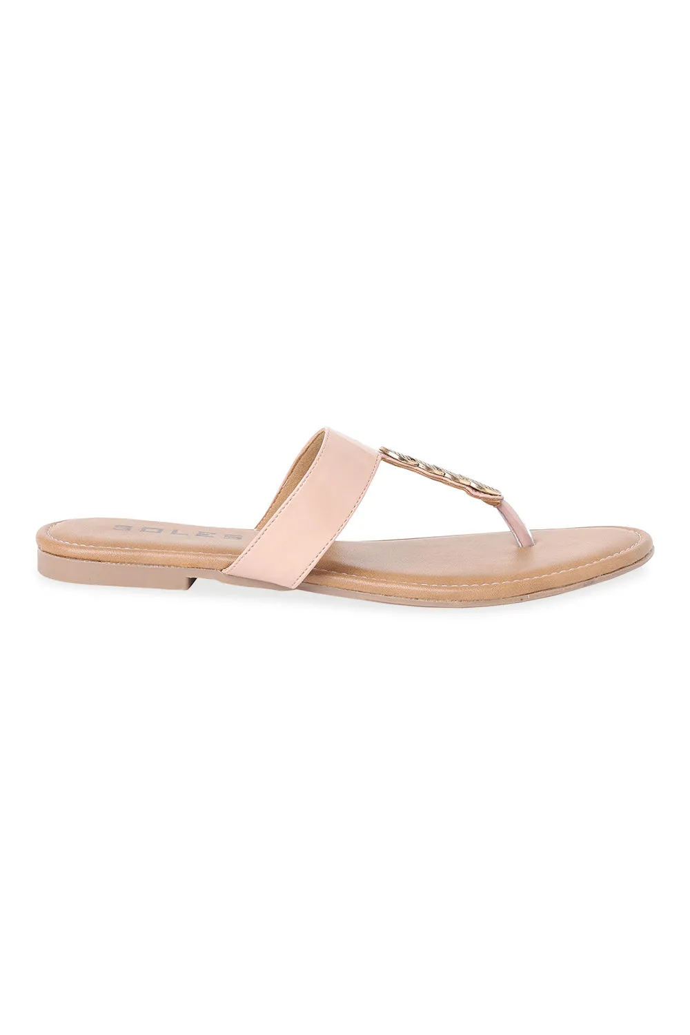 SOLES Toe Hold Slip-On Flats