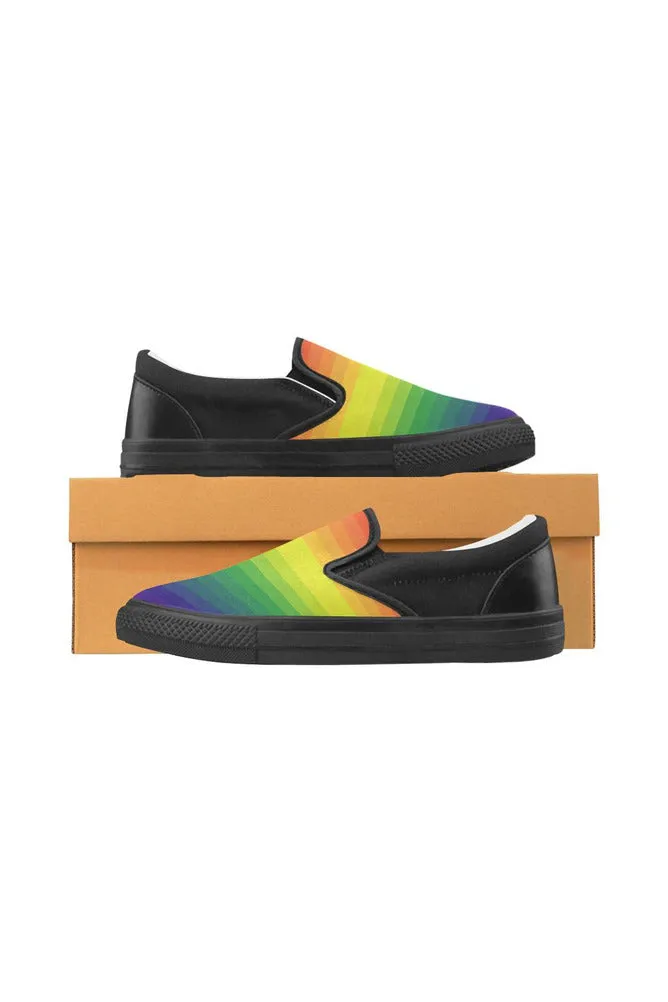 Spectrum of Possibility Men's Slip-on Canvas Shoes (Model 019)