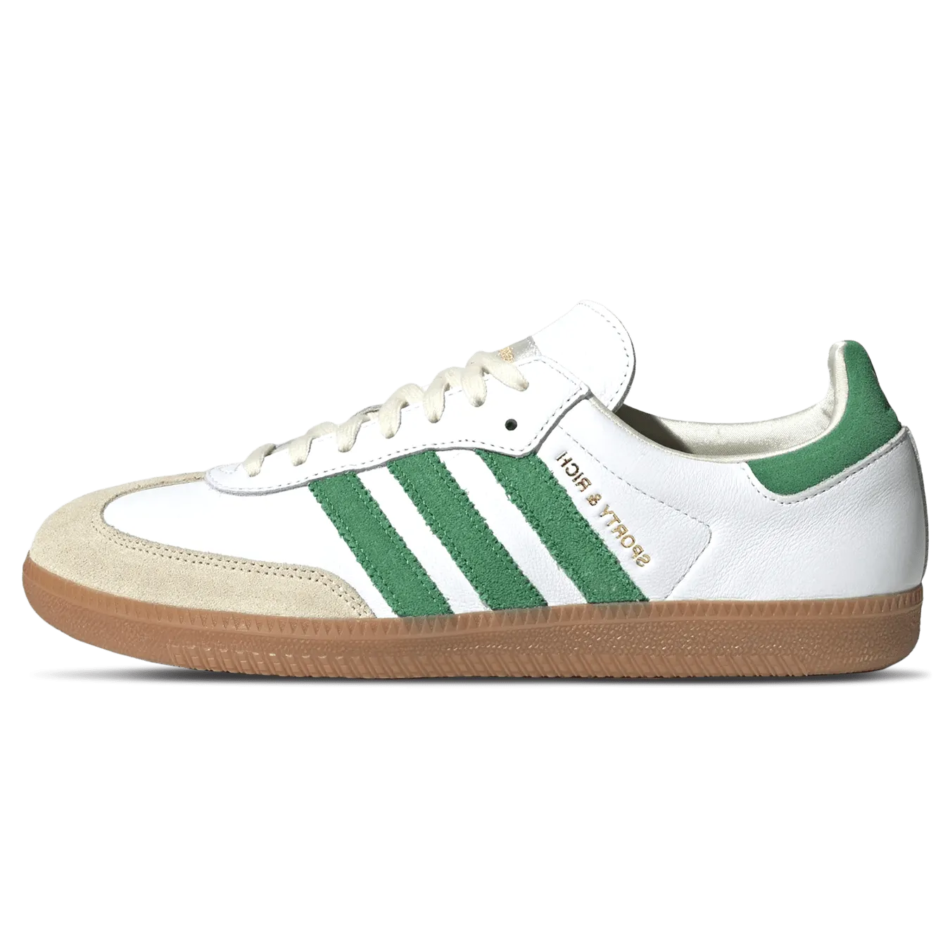 Sporty & Rich x adidas Samba OG 'White Green'