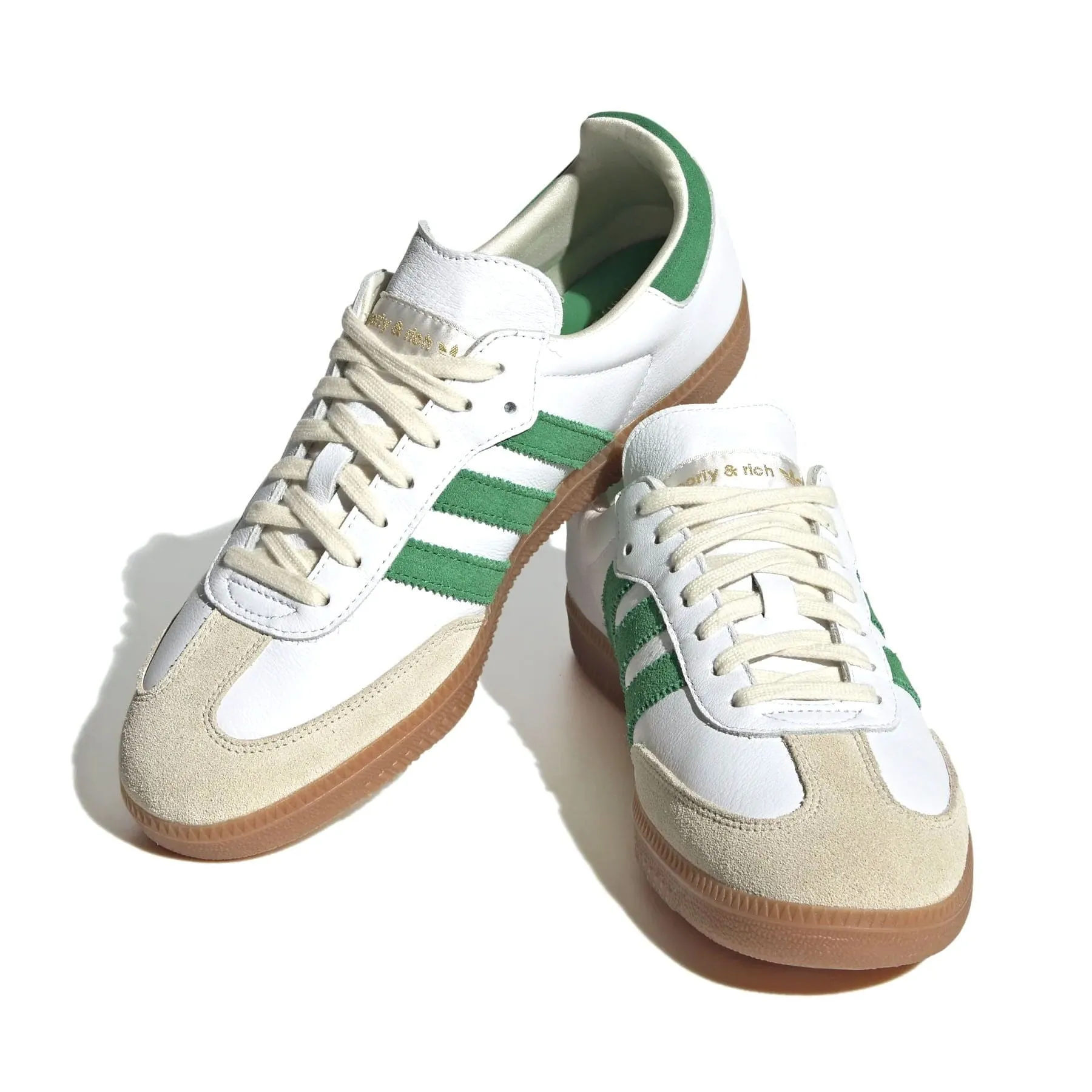 Sporty & Rich x adidas Samba OG 'White Green'