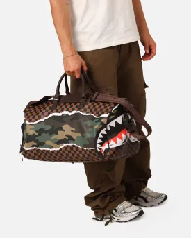 Sprayground Tear It Up Camo Duffle Bag Multi