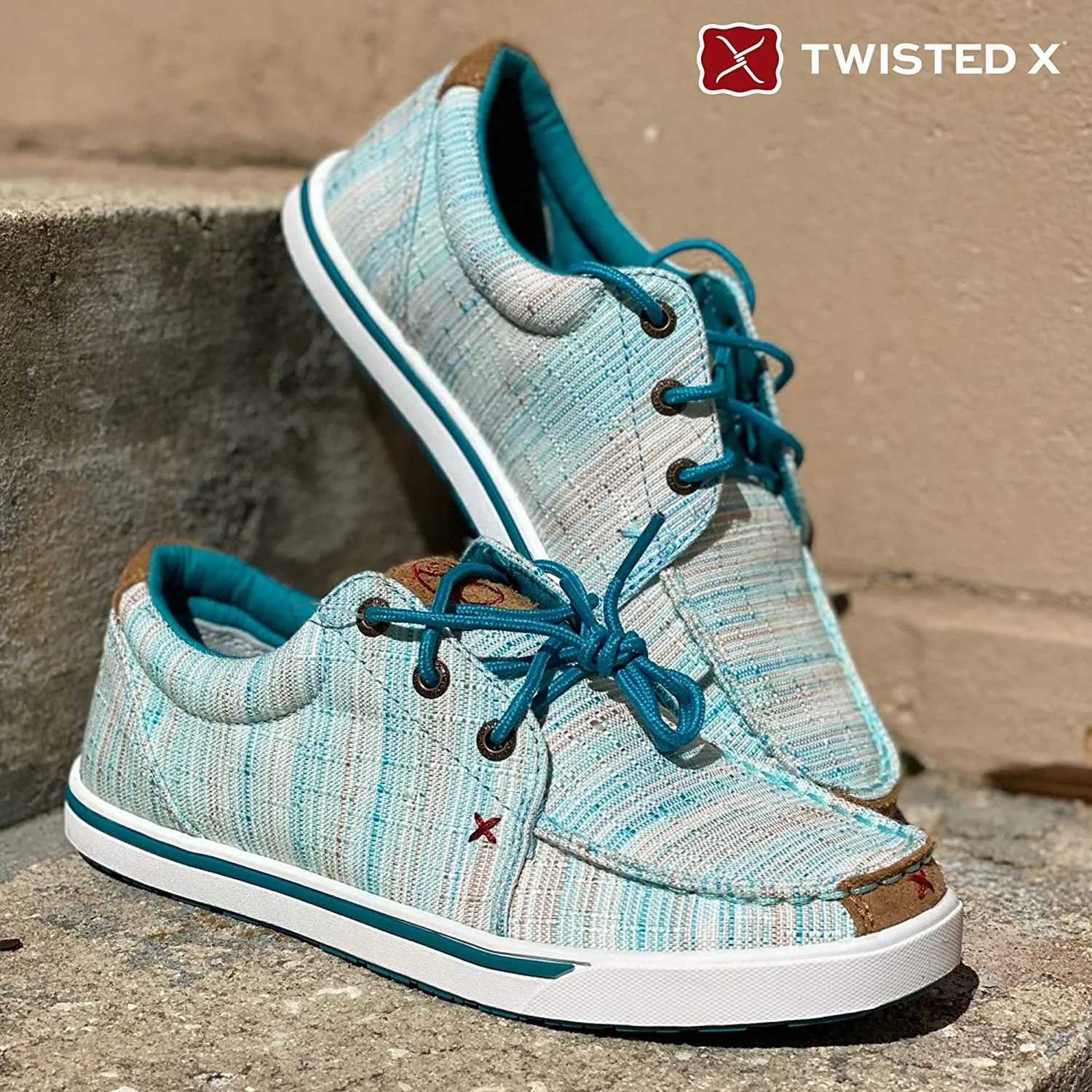 Twisted X Women's Hooey Shoes Multi Loper Casual Sneakers - Blue/Multi