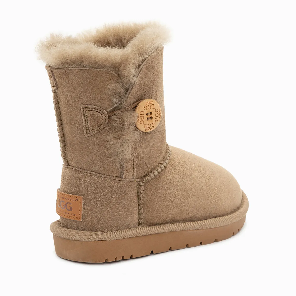 Ugg Kids Ugg Button Boots (Water Resistant)