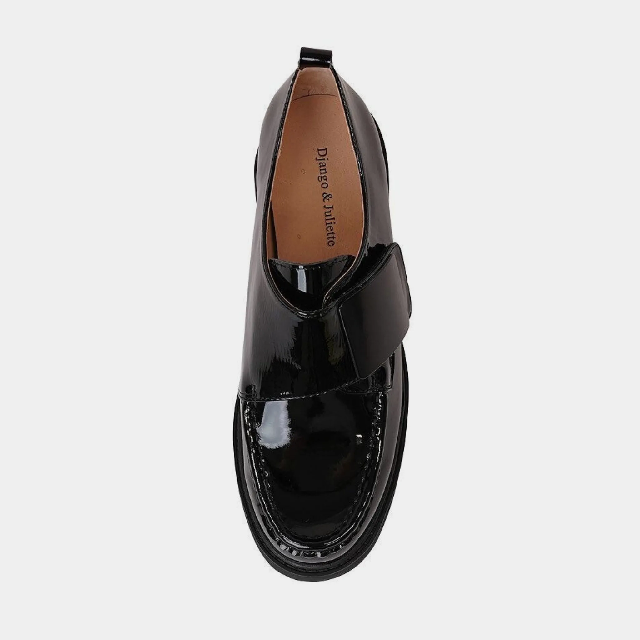 Umbers Black Patent Loafers