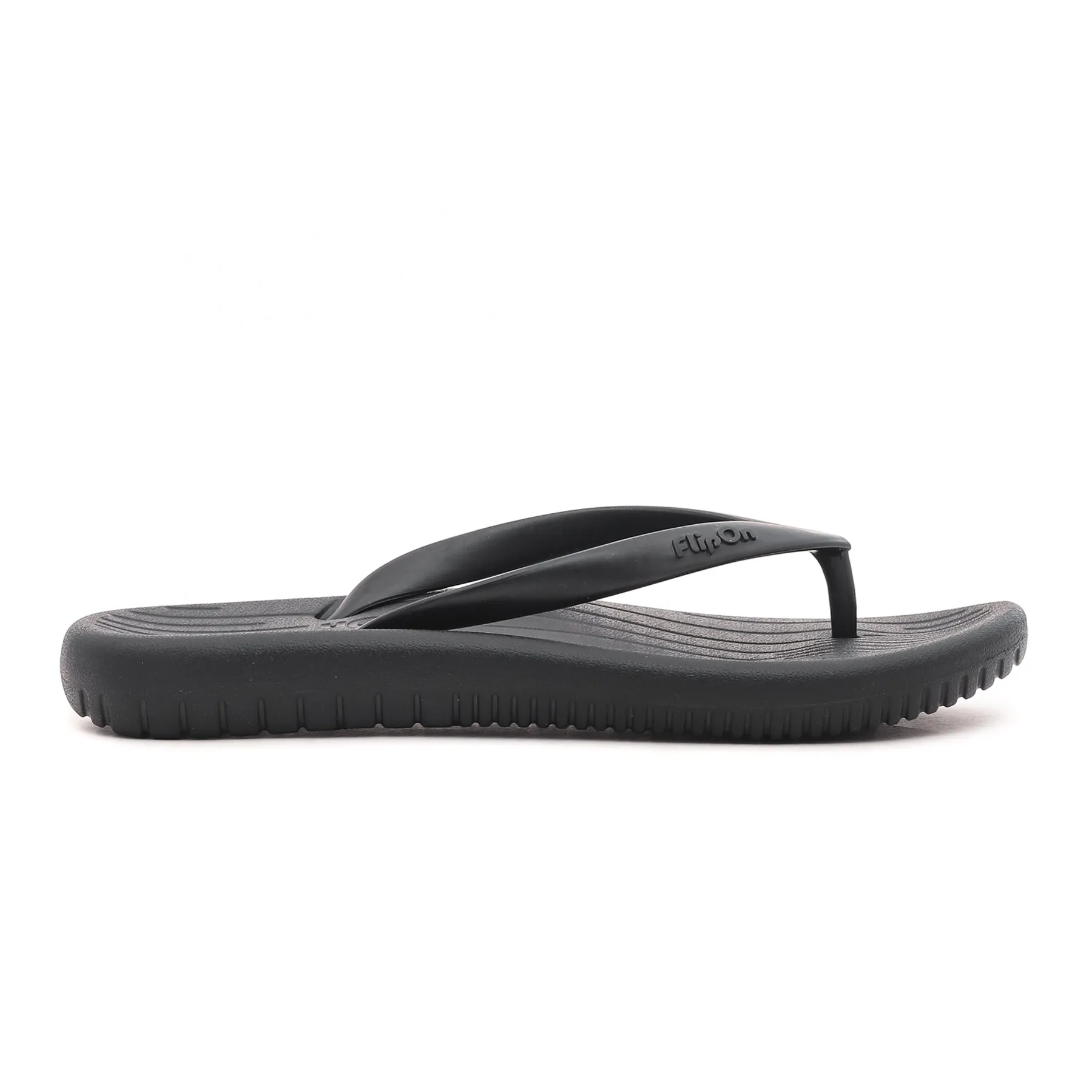 Women Black Casual Chappal CL9235