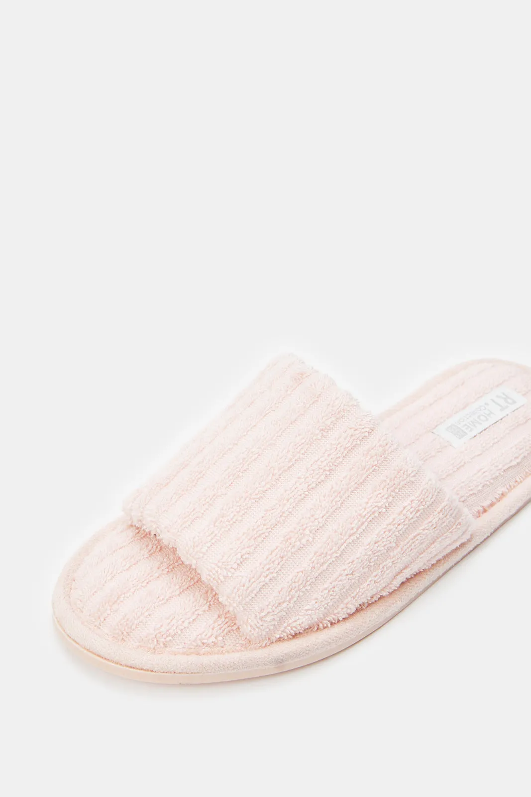 Women Pink Fur Slipper