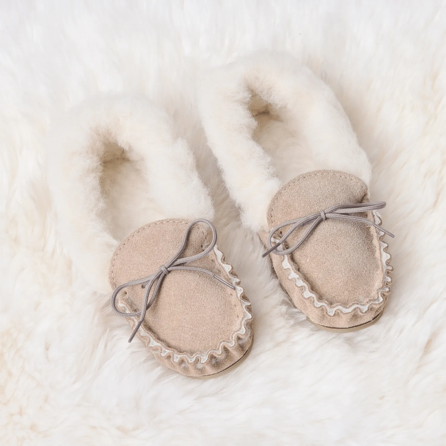 Womens Sheepskin Moccasin - by The Slipper Box