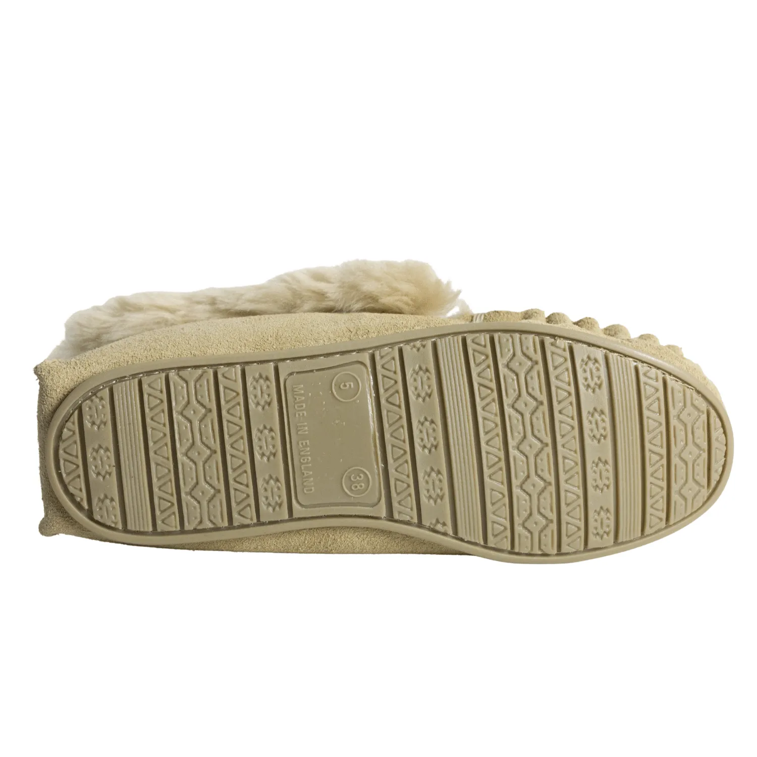 Womens Sheepskin Moccasin - by The Slipper Box