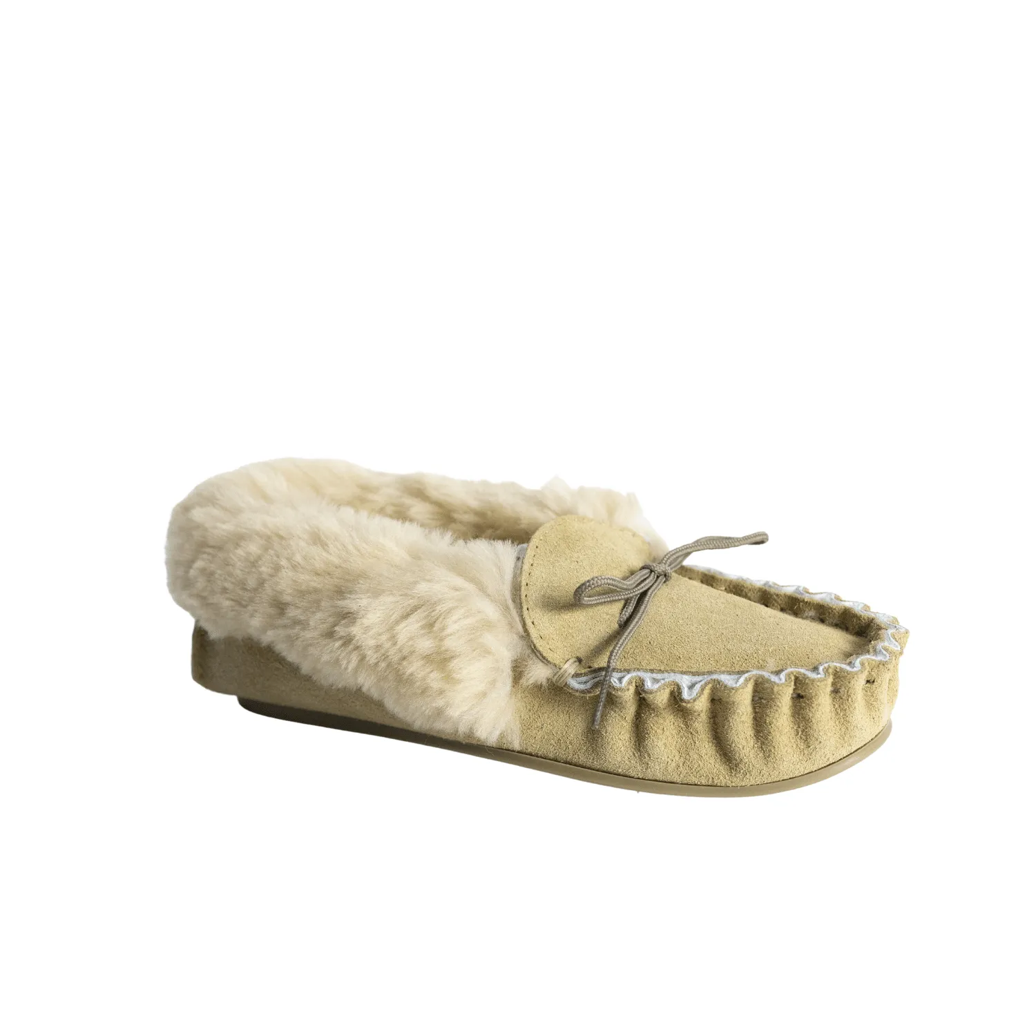 Womens Sheepskin Moccasin - by The Slipper Box